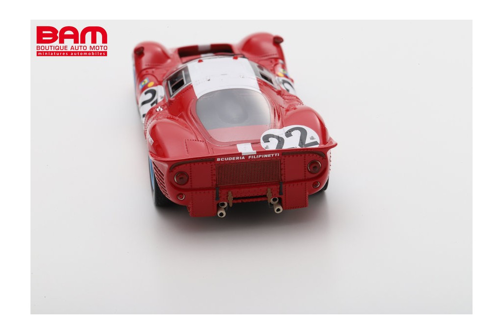 Modellino Ferrari 412 P 24h Le Mans 1967 sc. 1/43