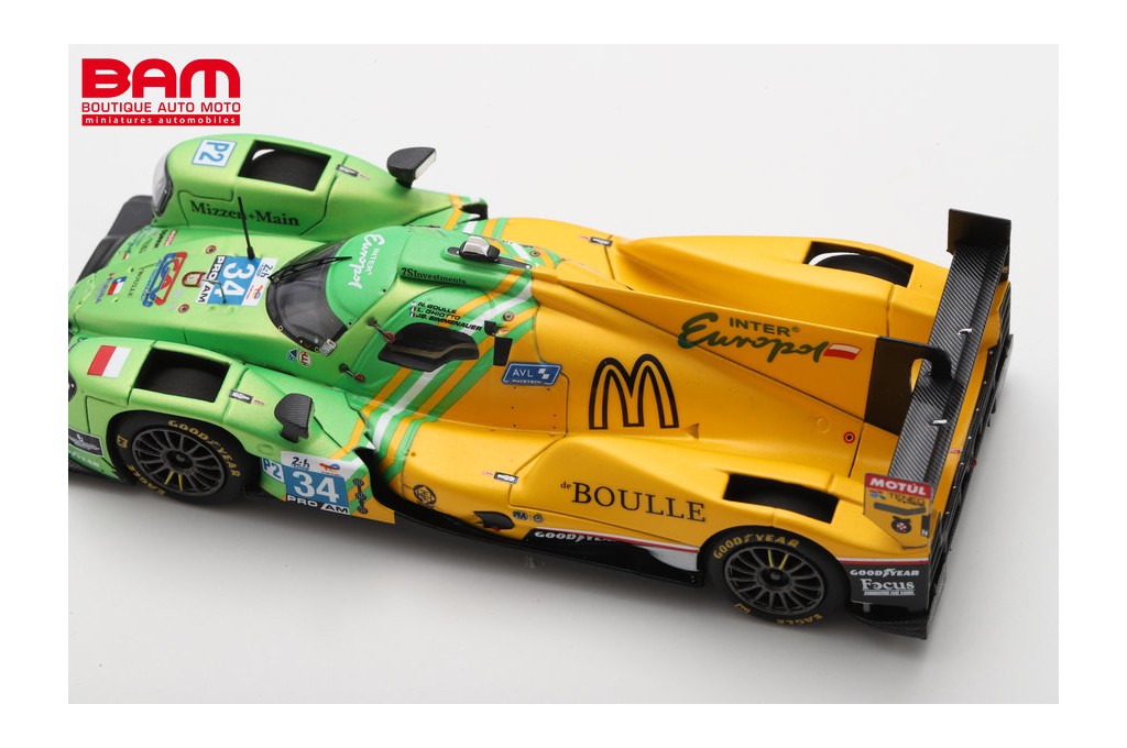 Miniature Spark 1/43 ORECA 07 Gibson N°32 Inter Europol Competition, 24H Le Mans, Neuve