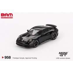 MINI GT MGT00958-L PORSCHE 911 (992) Dakar Black 2023 (1/64)