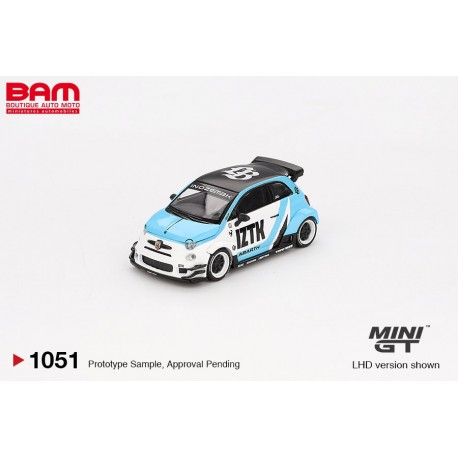 MINI GT MGT01051-L FIAT Abarth 595 LB-Works x Abas Works IZTK 2024 1/64