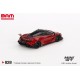 MINI GT MGT00828-L MCLAREN 720S LB Works Gem Red 2022 LHD (1/64)
