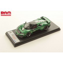 LOOKSMART LS559E FERRARI F80 GREEN JEWEL WITH LIVERY 1/43