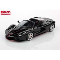 LOOKSMART LS462A FERRARI LAFERRARI OPEN TOP NERO DAYTONA 1/43