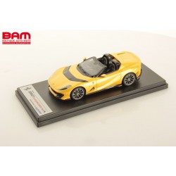 LOOKSMART LS531A FERRARI 812 COMPETIZIONE A GIALLO TRISTRATO 1/43