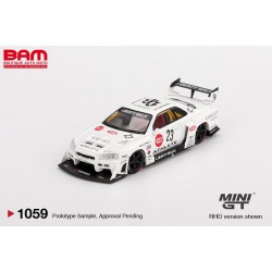 MINI GT MGT01059-R NISSAN GTR (R34) Super Silhouette Athlete/Collet 2024 1/64