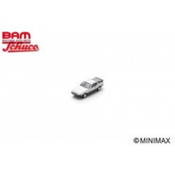 SCHUCO 87U00043 PORSCHE 924 Turbo Gris 1/87