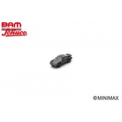 SCHUCO 87U00064 PORSCHE 911 Turbo 3.0 (930) Noir 1/87