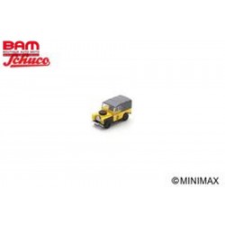 SCHUCO 87U00047 LAND ROVER 88 Jaune 1/87