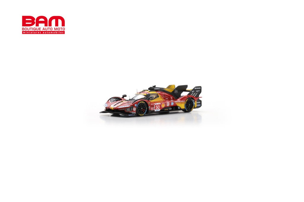 Miniature Looksmart 1/43 Ferrari 499P N°50 AF Corse - Vainqueur 24H Le Mans 2024