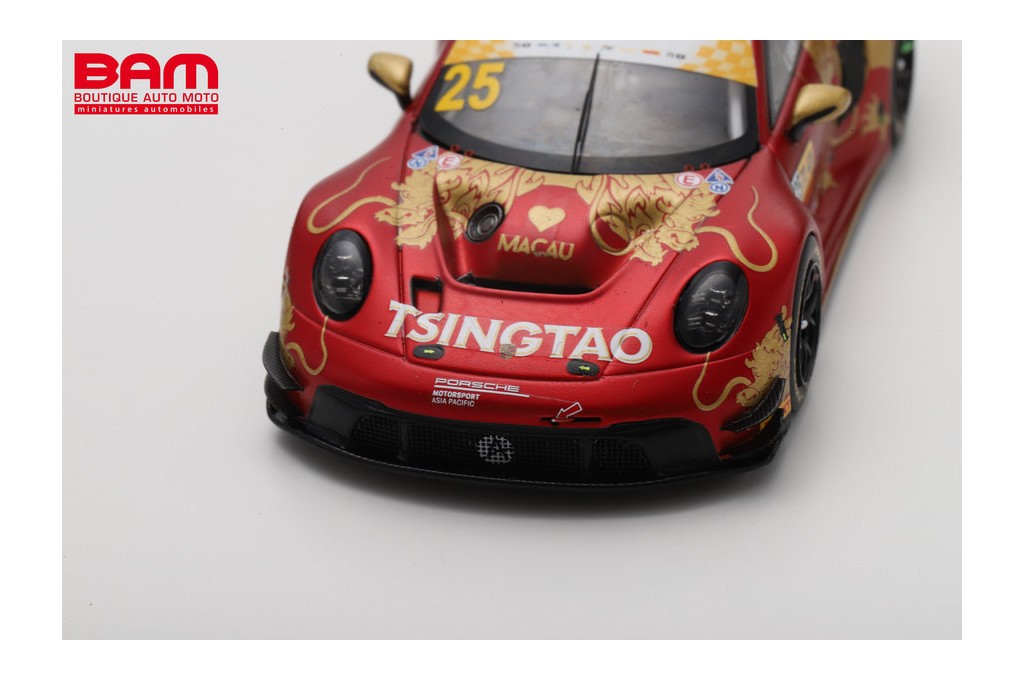 500台限定 Spark 1/43 GR GT3 SPARK SA296 PORSCHE 911 GT3 R (992) N°25 Absolute Racing 5ème FIA