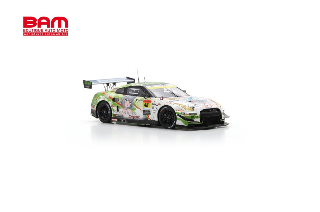 1/43 GO&FUN NEKONEKO GT-R #48 '24 GT300 ⠀ ⠀ Datsumou K's