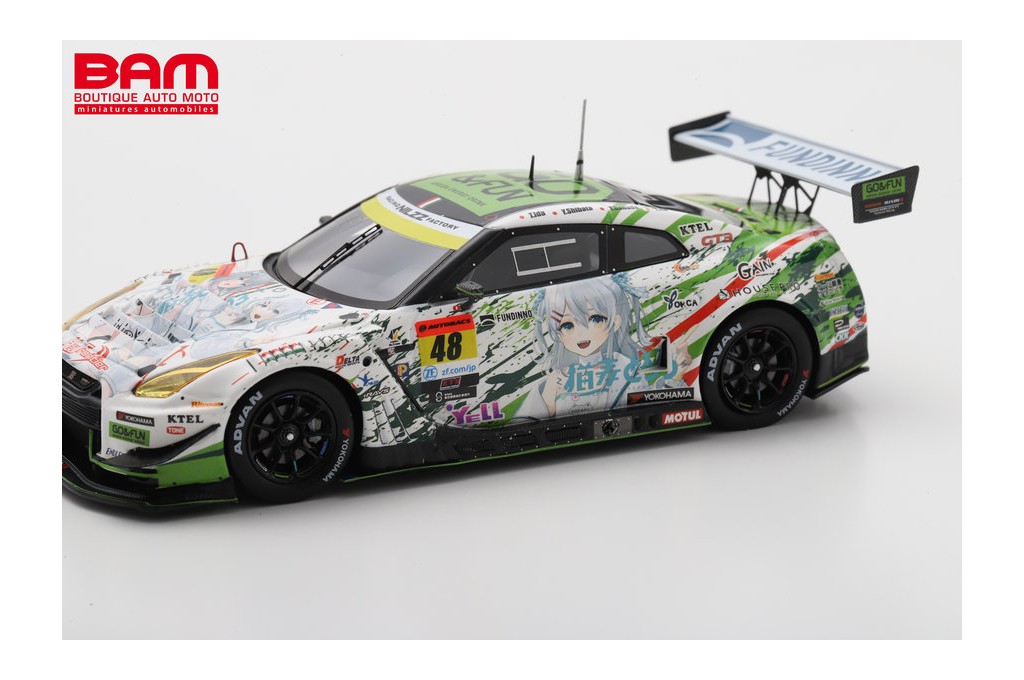 SPARK SGT187 NISSAN GT-R N°48 Datsumou K's Frontier GO & FUN Neko
