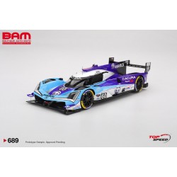 TOP SPEED TS0689 ACURA ARX-06 N°60 Acura Meyer Shank Racing 12H Sebring 2025 T. Blomqvist - C. Braun - S. Dixon 1/18