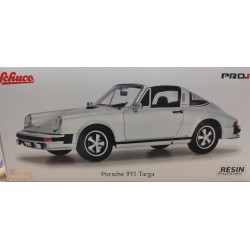 SCHUCO 450029800 PORSCHE 911 Targa silver 1:18