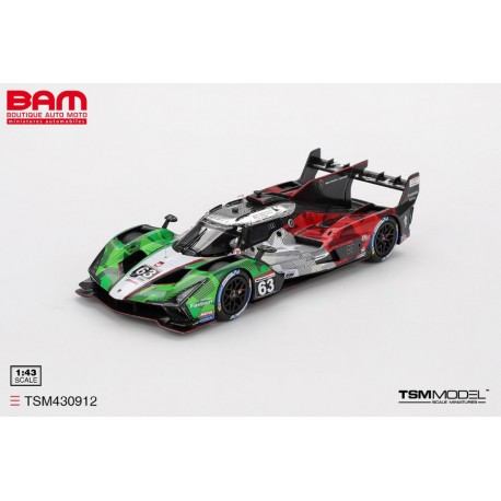 TRUESCALE TSM430912 LAMBORGHINI SC63 N°63 Automobili Lamborghini Squadra Corse 24H Daytona 2025 1/43