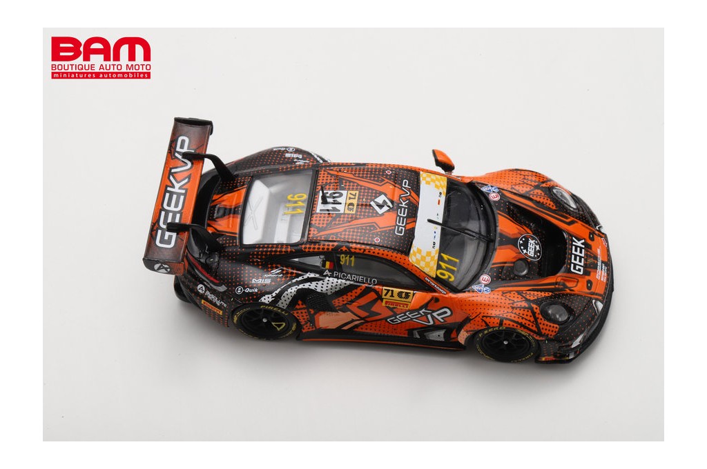 SPARK 64S037 PORSCHE 911 GT3 R (992) N°911 Absolute Racing 4ème