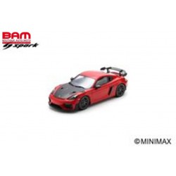 SPARK 12S063 PORSCHE 718 Cayman GT4 RS - Guards Red with Weissach Package - 2024 1/12