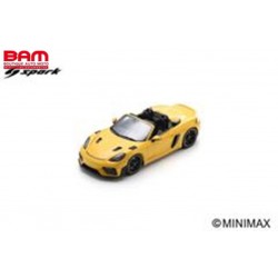SPARK 18S1091 PORSCHE 718 Spyder RS - Speed Yellow - 2023 1/18