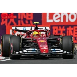 LOOKSMART LS1215 FERRARI SF-25 N°44 Vainqueur China Sprint Race 2025 Lewis Hamilton 1/12