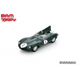 SPARK S2932 JAGUAR D N°1 6ème 24H Le Mans 1956 M. Hawthorn – I. Bueb 1/43