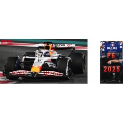 SPARK S9681 RACING BULLS VCARB 02 N°6 Visa Cash App Racing Bulls Formula One Team GP Abu Dhabi 2025 Isack Hadjar 1/43