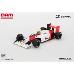 TRUESCALE TSM430893 MCLAREN MP4/4 6 N°12 Vainqueur GP Japon 1988 Ayrton Senna 1/43