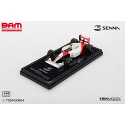 TRUESCALE TSM430894 MCLAREN MP4/6 N°1 2ème GP Japon 1991 Ayrton Senna 1/43