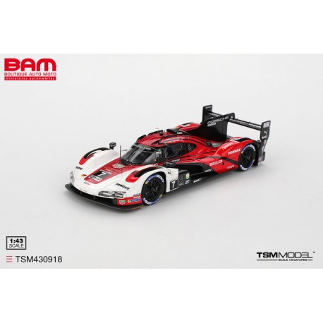 TRUESCALE TSM430918 PORSCHE 963 N°7 Porsche Penske Motorsport Vainqueur 24H Daytona 2024 1/43