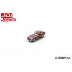 SCHUCO 64U00002 JAGUAR E-type Bordeaux 1/64