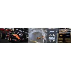 SPARK S9678 MCLAREN MCL39 N°4 3ème GP Abu Dhabi 2025 Lando Norris Champion du Monde des Pilotes F1 2025 1/43