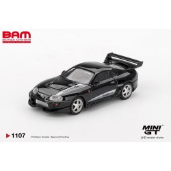 MINI GT MGT01107-L TOYOTA Suppra MK4 (A80) Veilside Combat V-II Black 2011 1/64