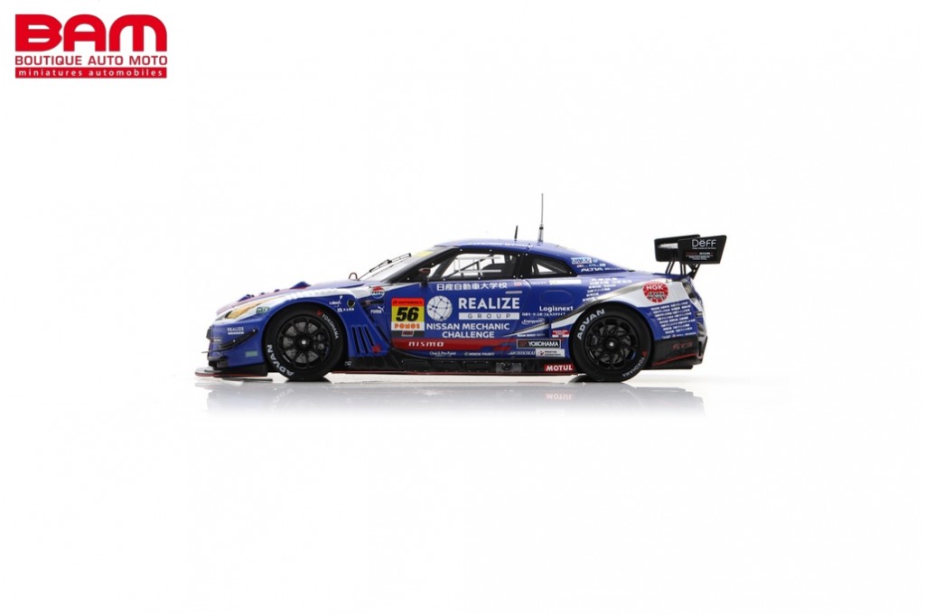 SPARK 43SGT25056 NISSAN GT-R N°56 REALIZE MECHANIC CHALLENGE KONDO