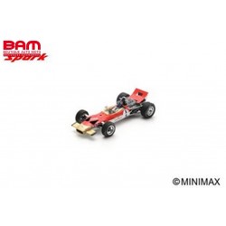 SPARK S6376 LOTUS 49B N°1 Vainqueur GP Monaco 1969 Graham Hill 1/43