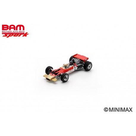 SPARK S6379 LOTUS 49B N°1 4ème GP Allemagne 1969 Graham Hill 1/43