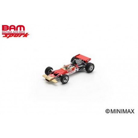 SPARK S6381 LOTUS 49B N°2 Vainqueur GP US 1969 Jochen Rindt 1/43