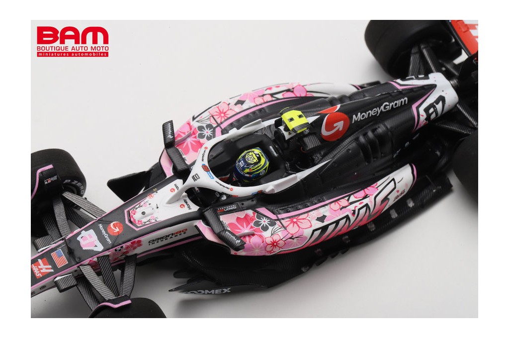 SPARK S9593 HAAS VF-25 N°87 MoneyGram Haas F1 Team GP Japon 2025