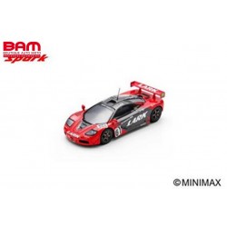 SPARK SJ162 MCLAREN F1 GTR N°61 Rd.2 Vainqueur GT500 JGTC 1996 J. Nielsen - D. Brabham (300ex.) 1/43