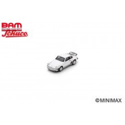 SCHUCO 64U00020 PORSCHE 911 Turbo 3.0 (930) Blanc 1/64