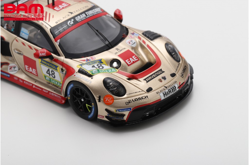 SPARK SG1014 PORSCHE 911 GT3 R (992) N°48 BLACK FALCON Team EAE