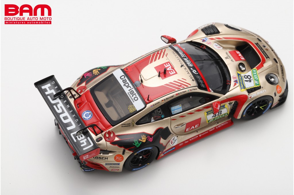 SPARK SG1014 PORSCHE 911 GT3 R (992) N°48 BLACK FALCON Team EAE