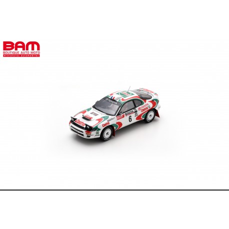 1/43 スパーク　トヨタ　セリカ　ターボ　4WD RAC ラリー 1994 SPARK SP756 TOYOTA CELICA TURBO 4WD 6 NETWORK Q RAC RALLYE 1994 D