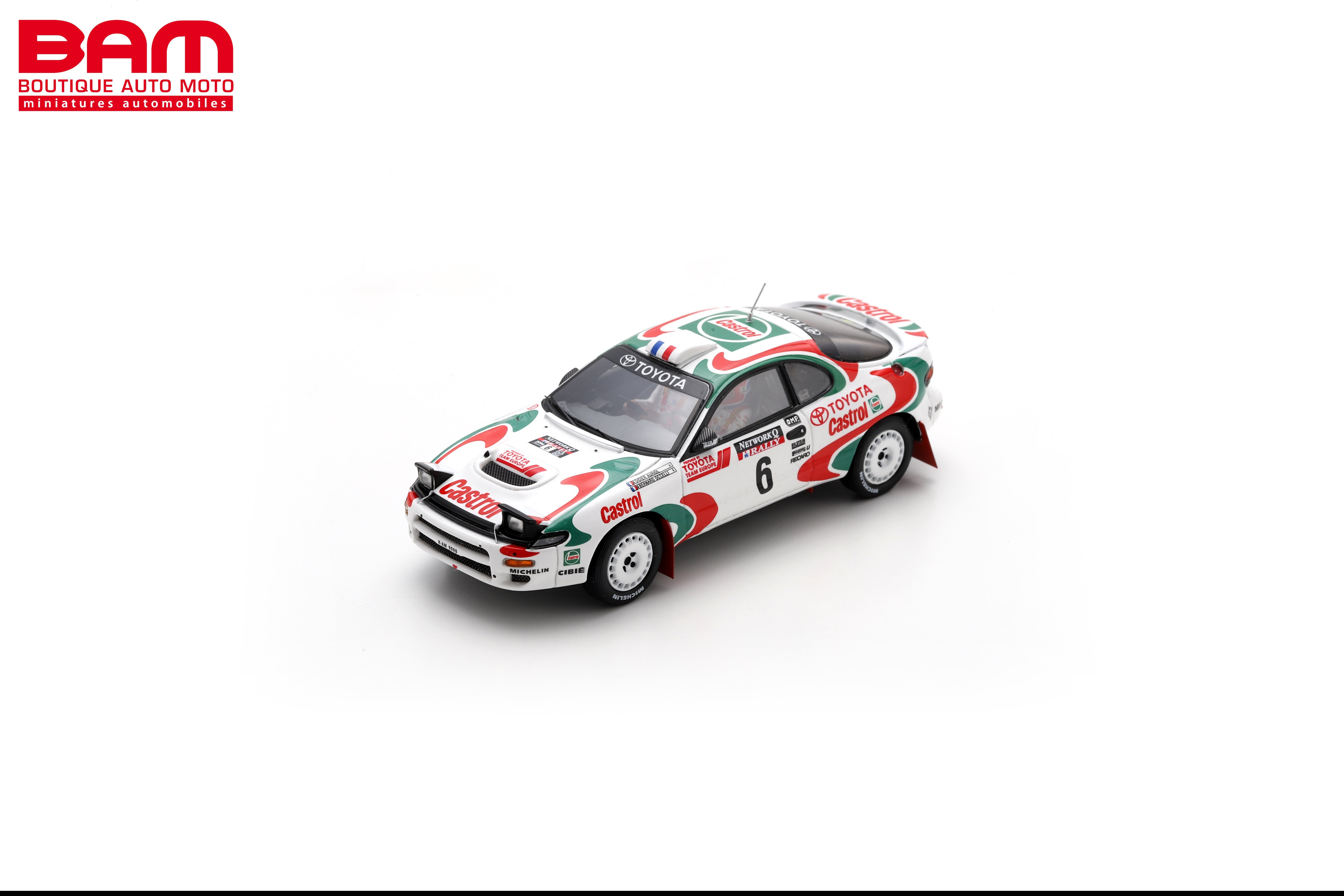 SPARK SP756 TOYOTA CELICA TURBO 4WD 6 NETWORK Q RAC RALLYE 1994 D