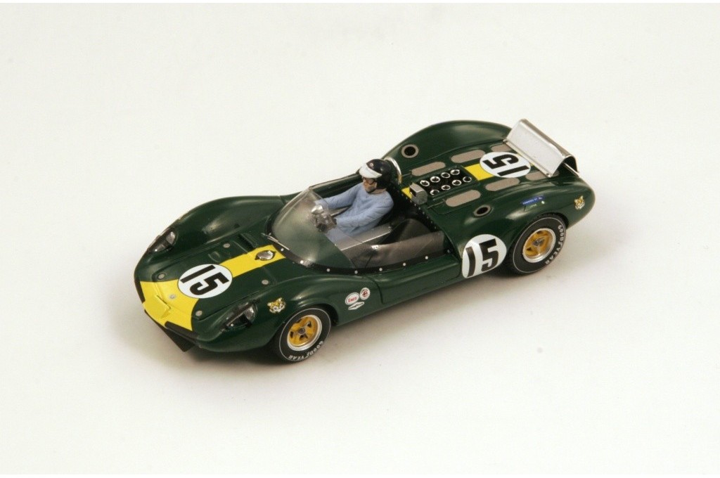 大阪買付スパークモデル Lotus 30 n.15 3rd Riverside 1964 レーシングカー