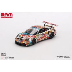 TRUESCALE TSM430841 PORSCHE 911 (992) GT3 Cup N°88 Bingo Racing 2024 Tiger Wu 1/43