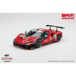 BBR CS18012 FERRARI 296 GT3 N°21 AF Corse 24H Daytona 2025 K. Cozzolino - A. Pier Guidi - L. Wadoux - S. Mann 1/18