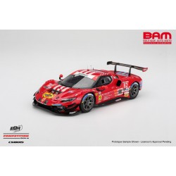 BBR CS18015 FERRARI 296 GT3 N°62 Risi Competizione 24H Daytona 2024 D. Serra - D. Rigon - A. Pier Guidi - J. Calado 1/18