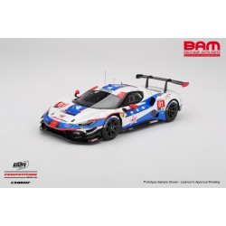 BBR CS18017 FERRARI 296 GT3 N°81 Dragonspeed Watkins Glen 2025 A. Costa - D. Rigon 1/18