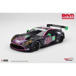 TOP SPEED TS0690 ASTON MARTIN Vantage GT3 EVO N°44 Magnus Racing 6H Watkins Glen 2025 J. Potter - S. Pumpelly - M. Sorensen 1/18