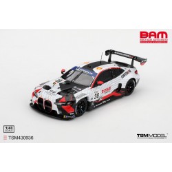 TRUESCALE TSM430936 BMW M4 (G82) GT3 EVO N°38 Team WRT Road To Le Mans 2025 G. Bergström - S. Tan 1/43