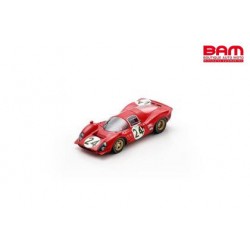 LOOKSMART LSRC162 FERRARI 330 P4 N°24 2ème 24H Daytona 1967 M. Parkes - L. Scarfiotti 1/43